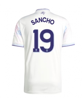 Aston Villa Jadon Sancho #19 Maglia Gara Terza Repliche 2025-26 Maniche Corte